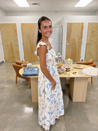 Selling Shells at the Shore Maxi