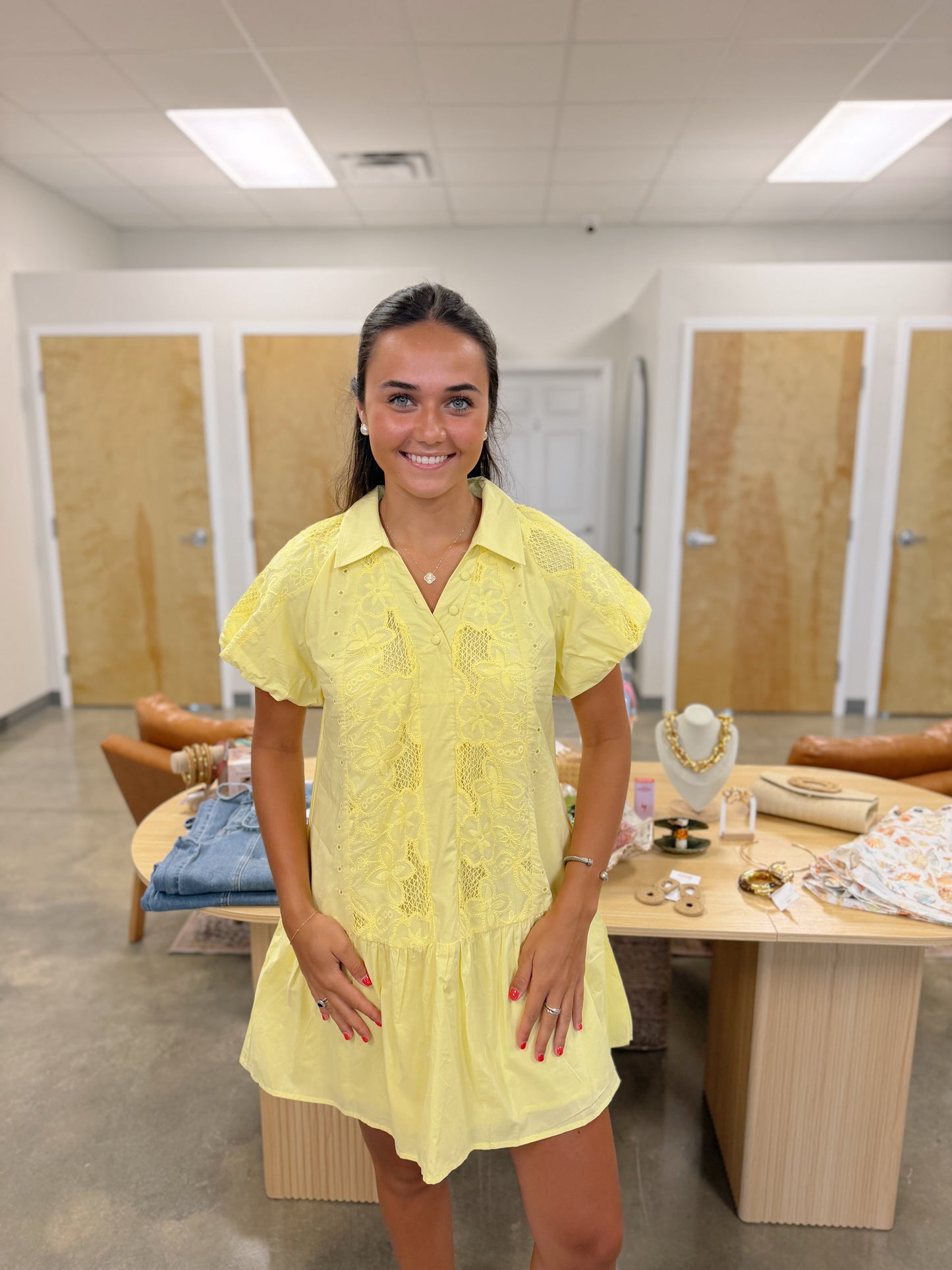 The Butter Cup Krisley Mini Dress