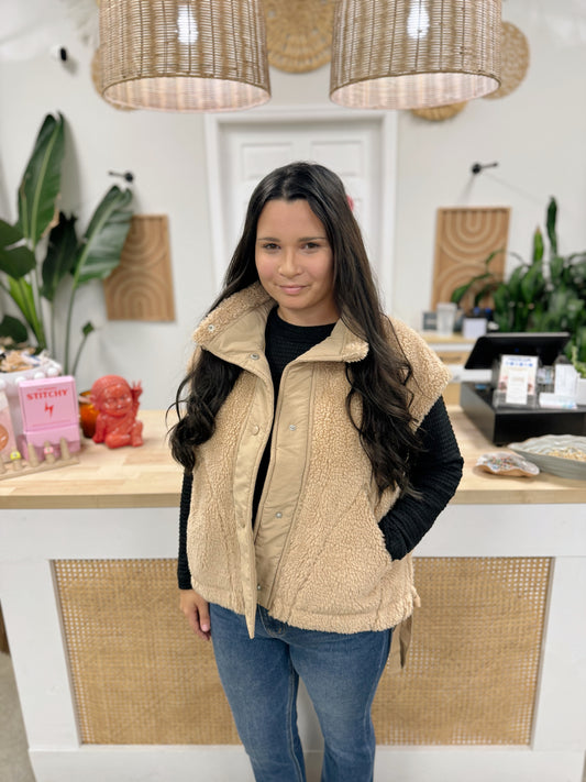 Teddy Bear Vest Carmel