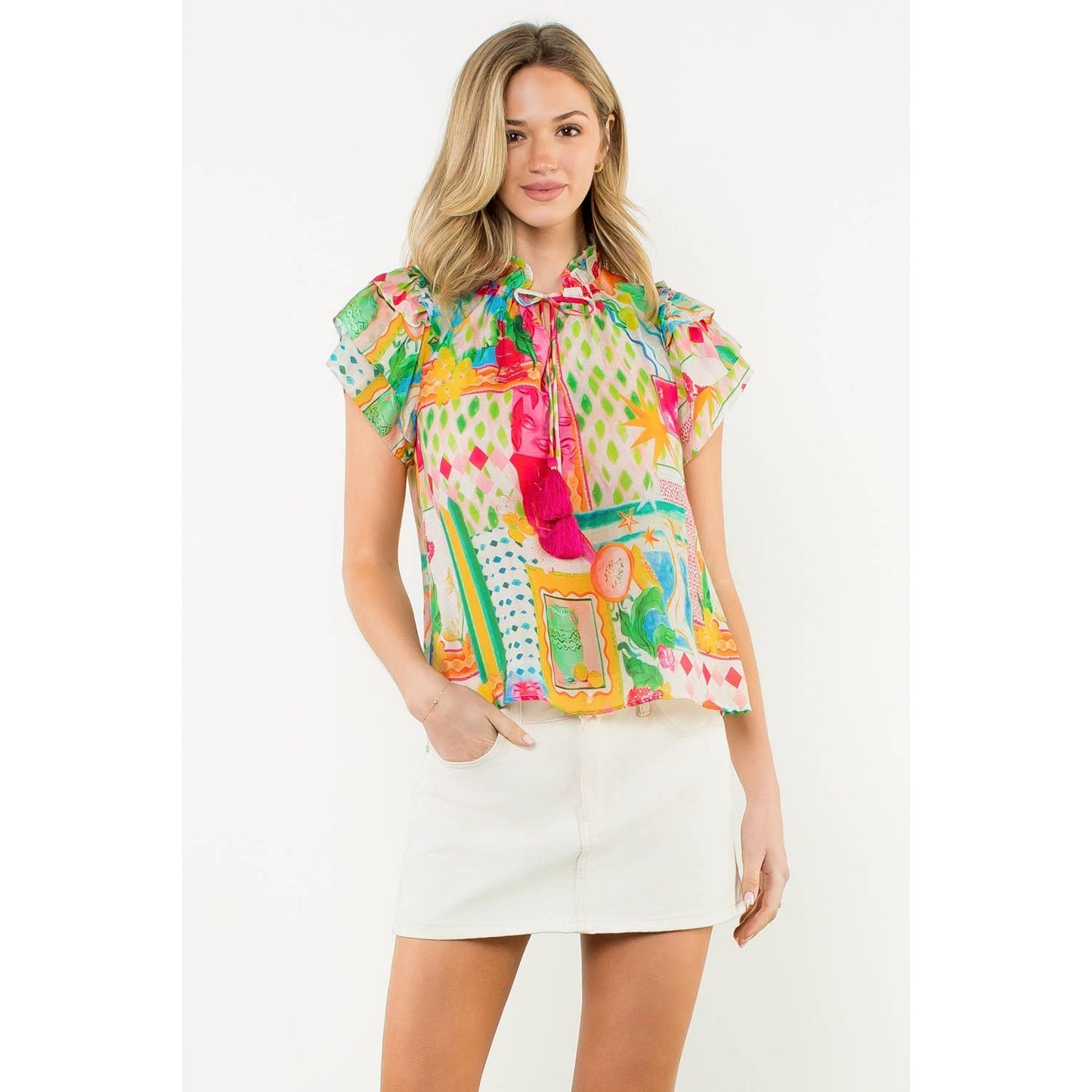 Tropical Escape Top