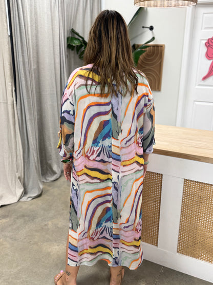 The Groovy Caftan Maxi Dress