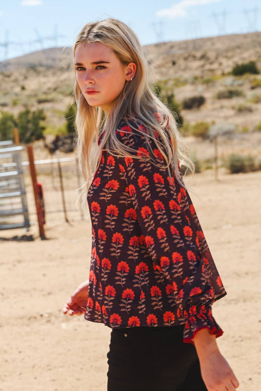 The Poppy Floral Jacquard Sweater
