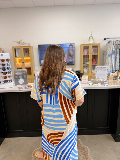 Strolling Down Town Dress