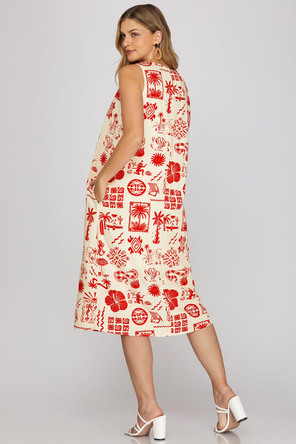 The Mermaid Midi Dress