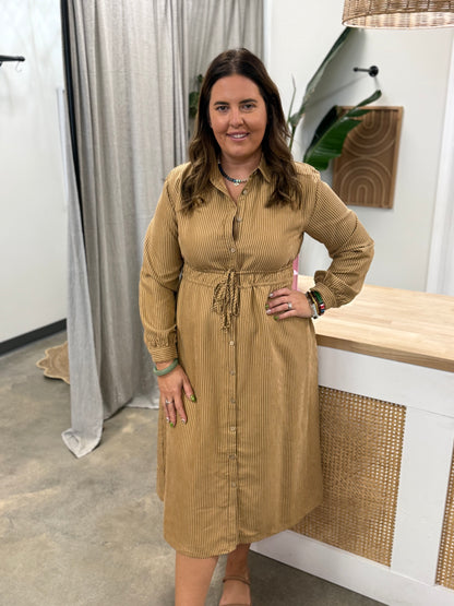 Keep It Classy Button Down Dress