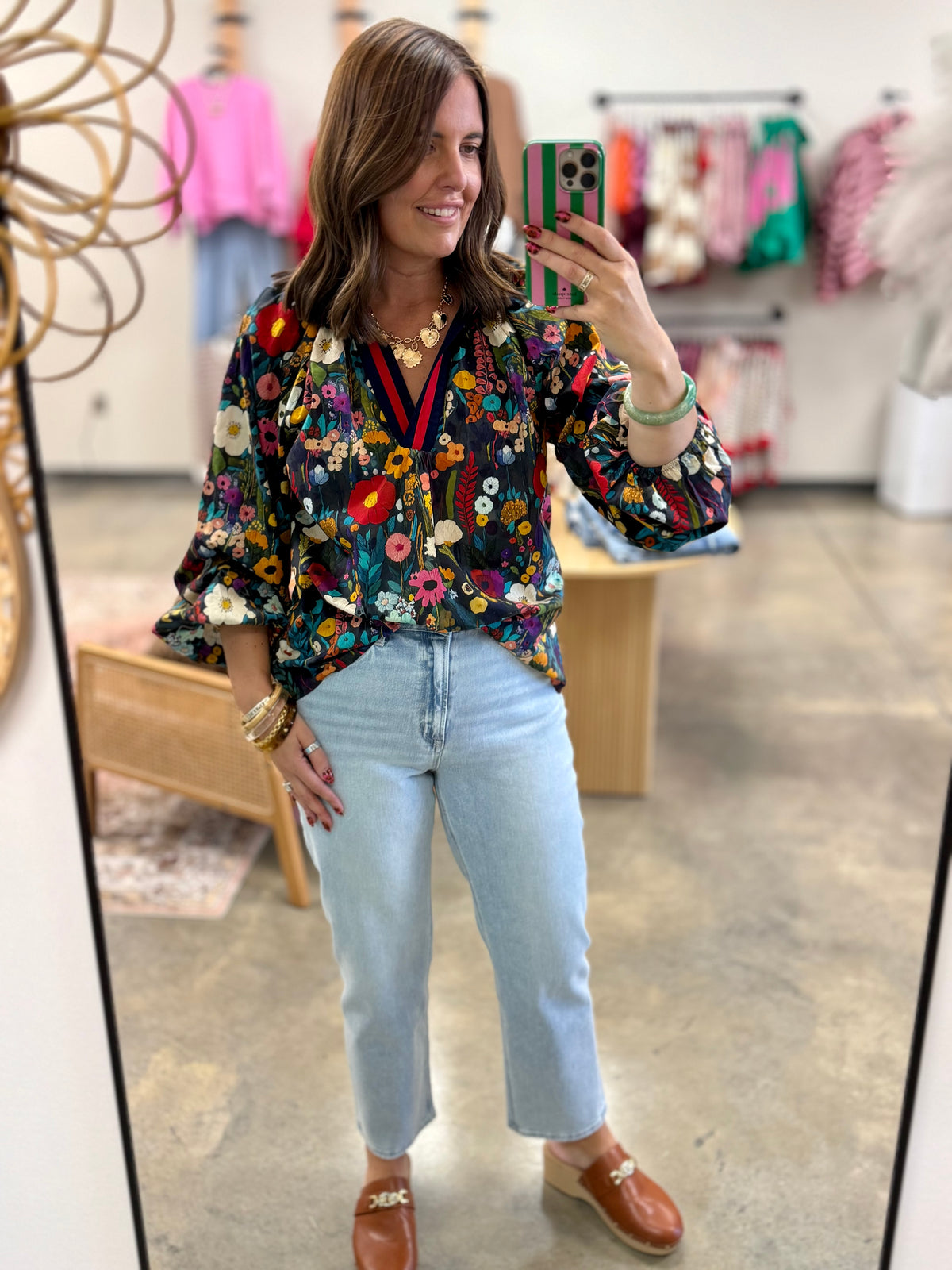 Field Of Poppy Blouse