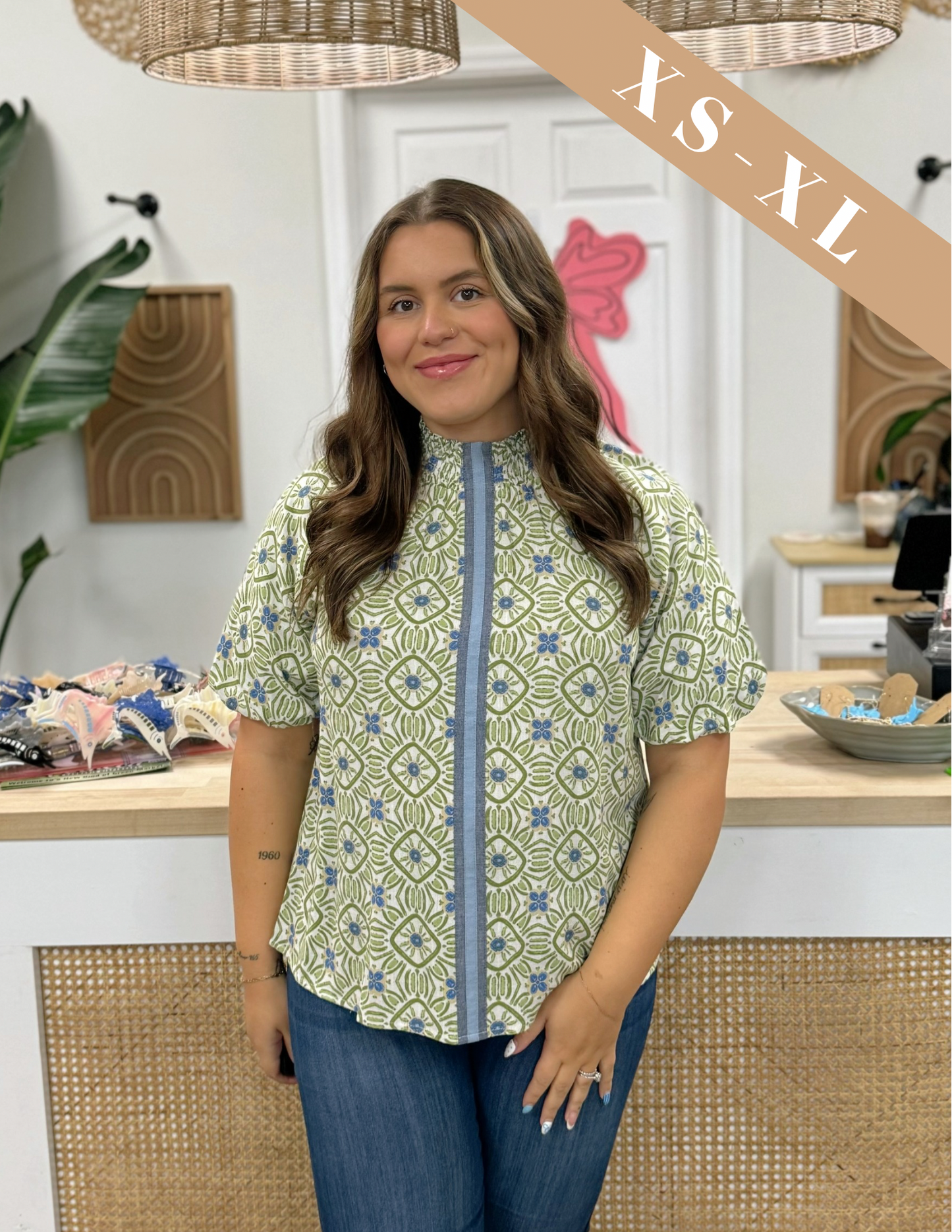 Let's Smock about it Top