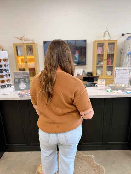 The Miranda Sweater in Camel