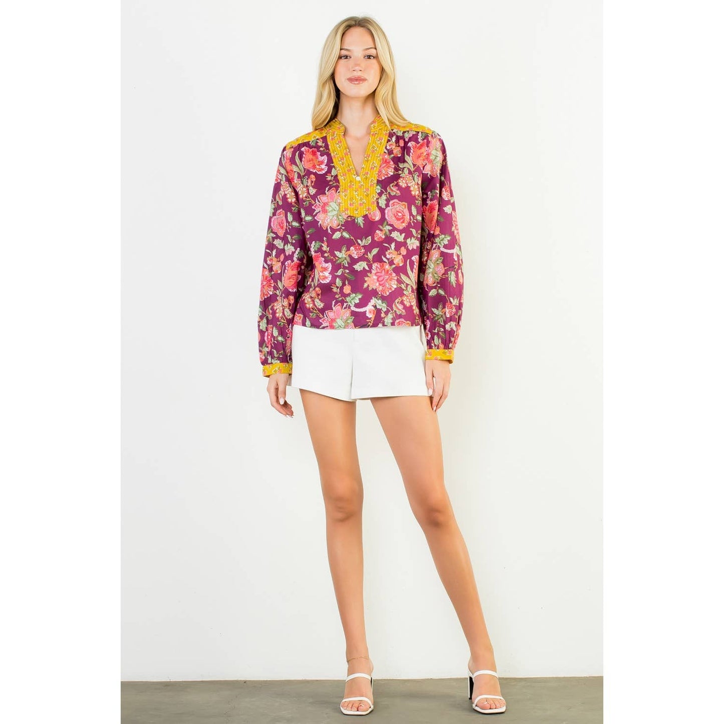 The Brooklyn Print Blouse
