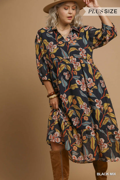 The Becca Midi Dress Curvy