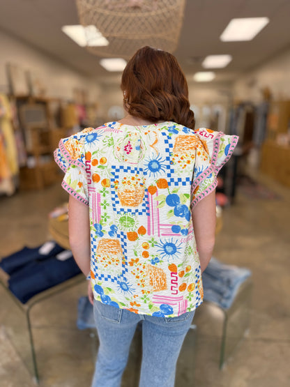 Summer is on my mind Blouse