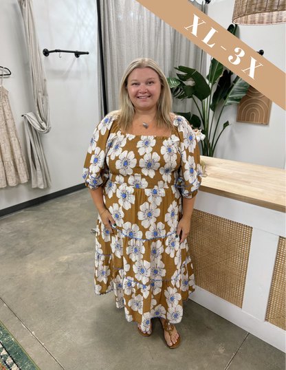 The Kelley Midi Dress Curvy