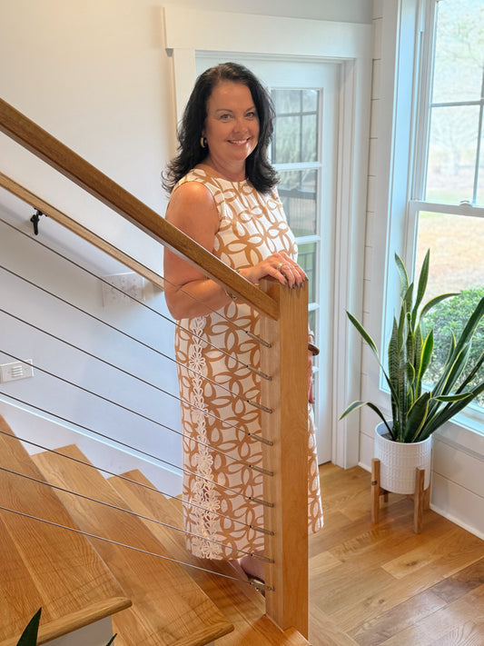 The Geometric Shift Dress