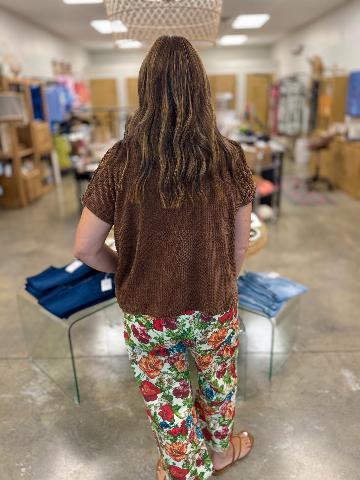 The Bed Of Roses Barrel Jeans