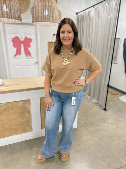 Bayeas Wide Leg Sailor Jeans