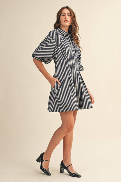 Office Denim Mini Dress