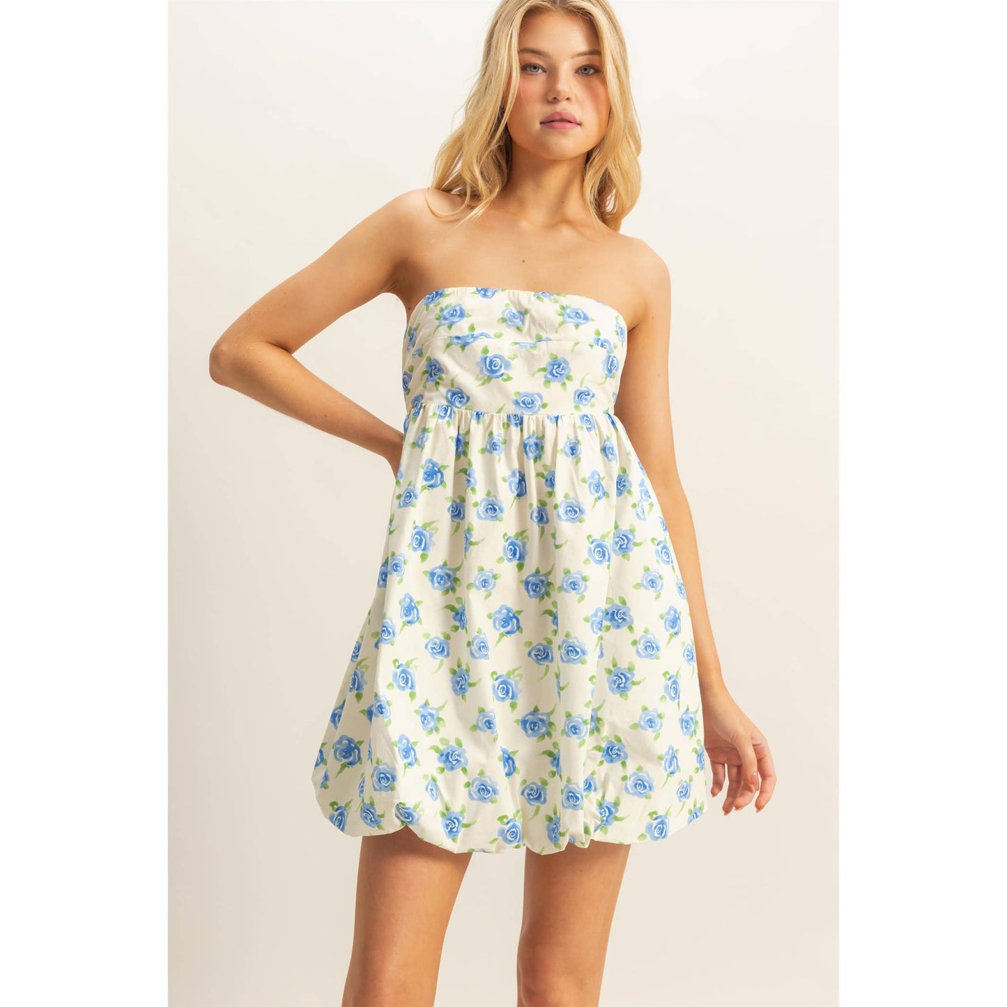 Love Fancy Bubble Mini Dress