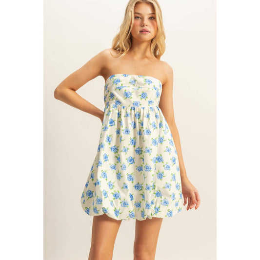 Love Fancy Bubble Mini Dress