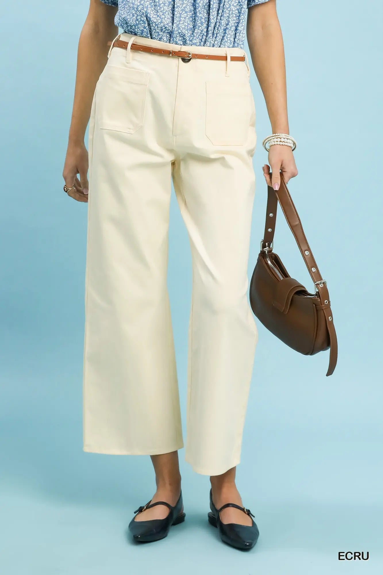 The Leslie Cropped Pants