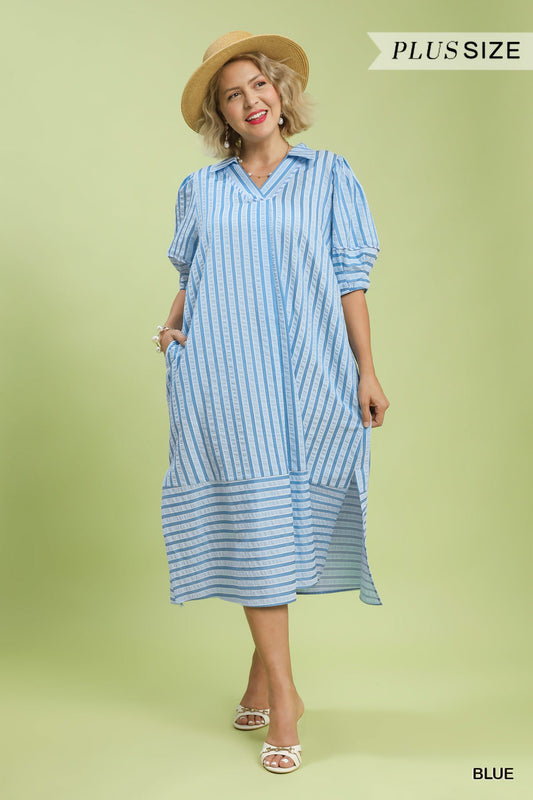 The Breakfast Club Midi Dress Curvy