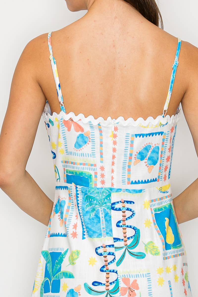The Palm Bay Mini Dress