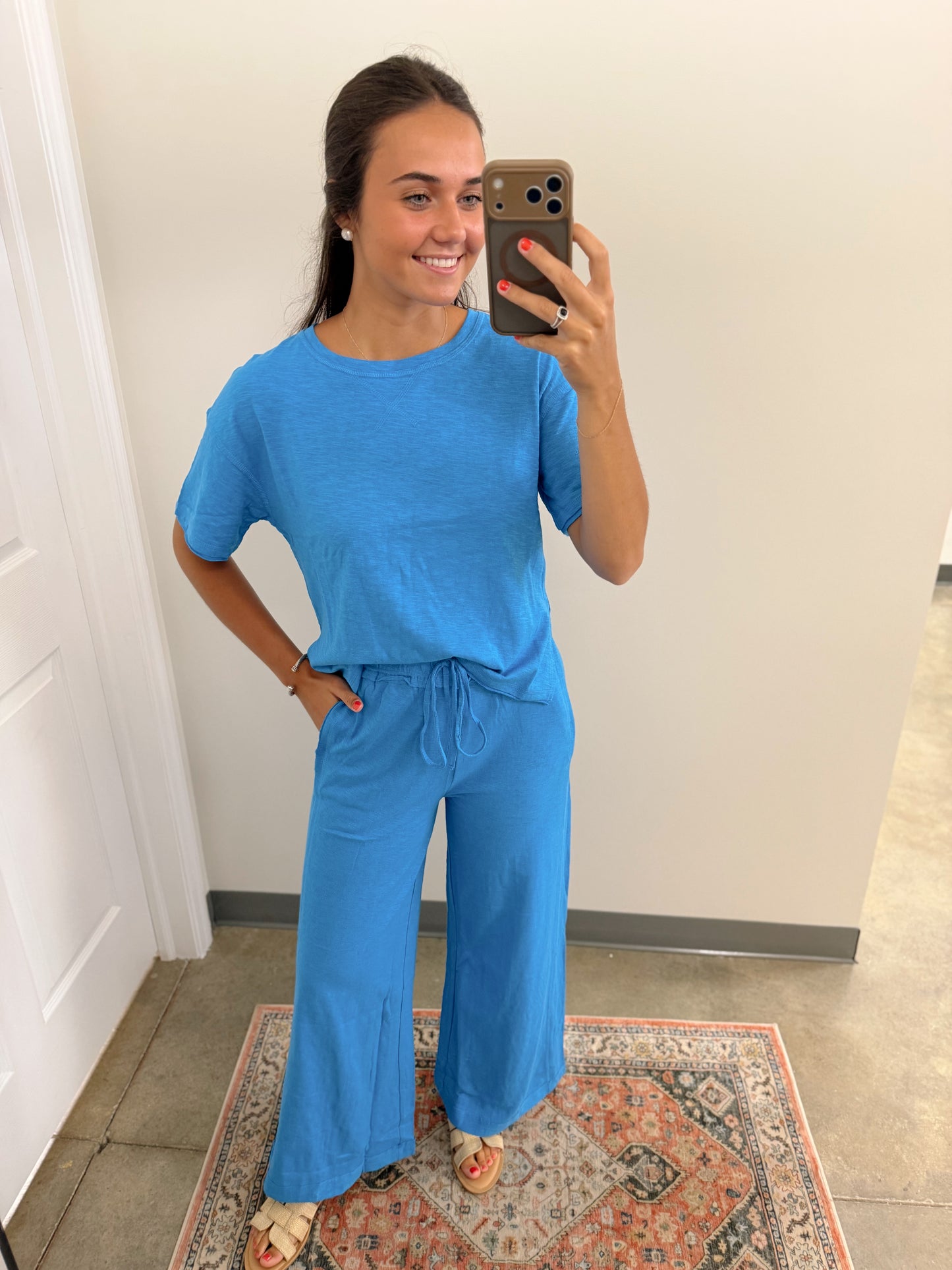 The Ginger Set in Sea Blue