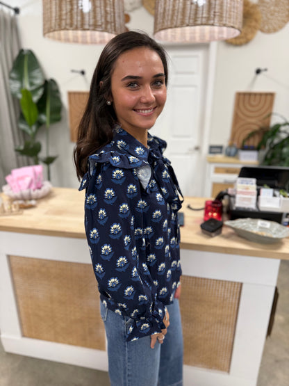 The Liza Button Down Blouse
