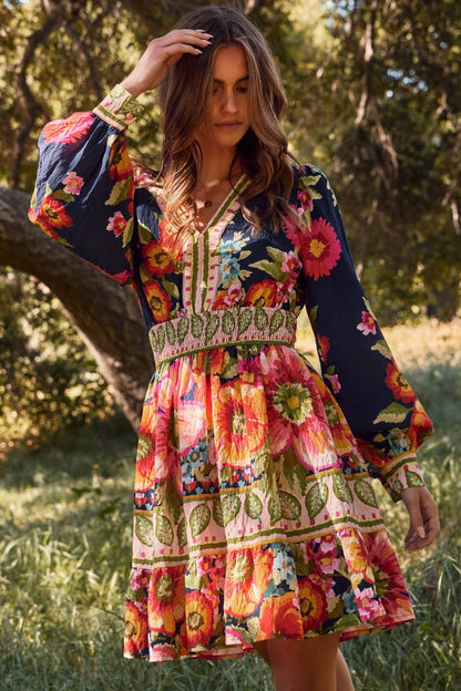 The Flow Boho Mini Dress Curvy