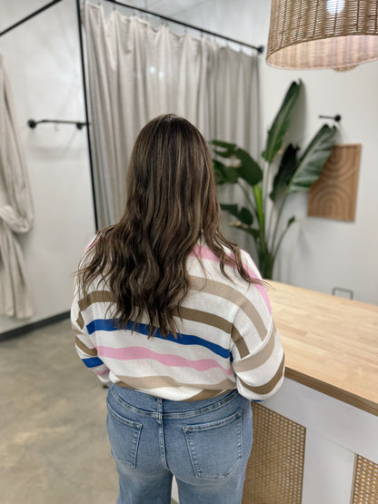 The Fall Striped Sweater