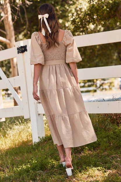 Naturally Beautiful Midi Dress Curvy