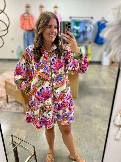 The Tiley Button Down Dress