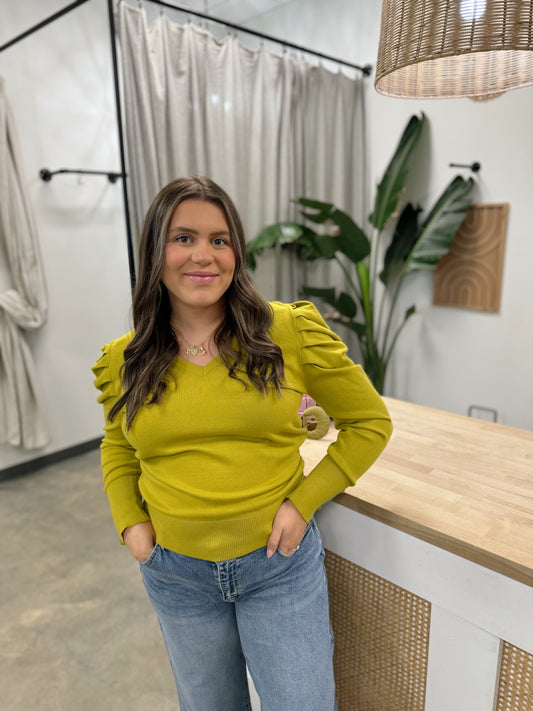 The Chic Knit Sweater Top