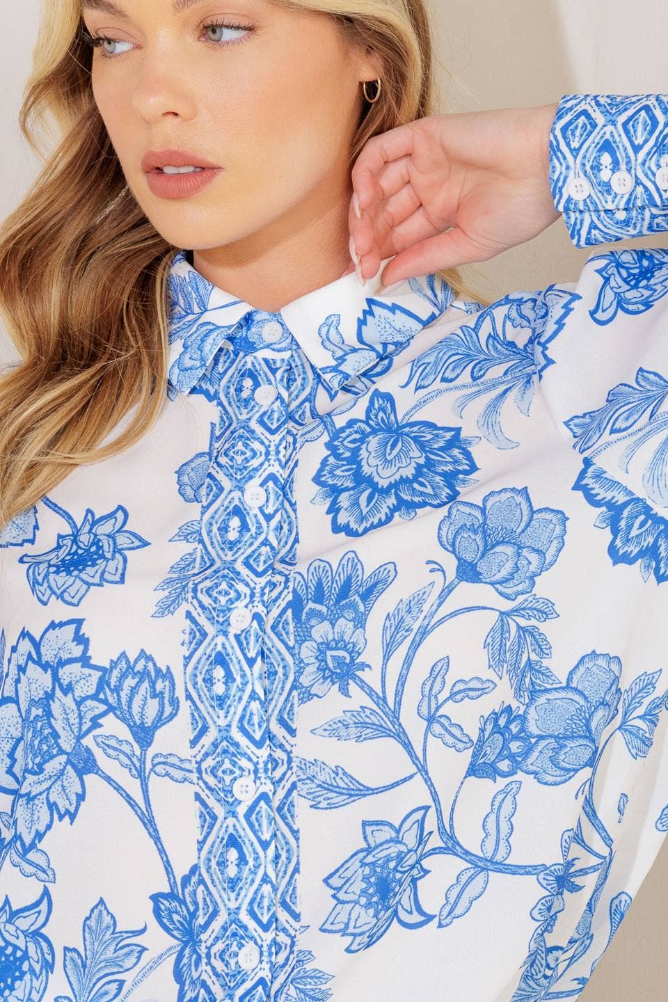 The Chinoiserie Button Down