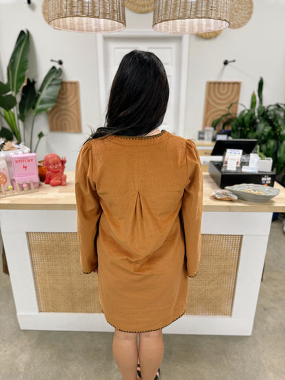The Nutmeg Corduroy Dress