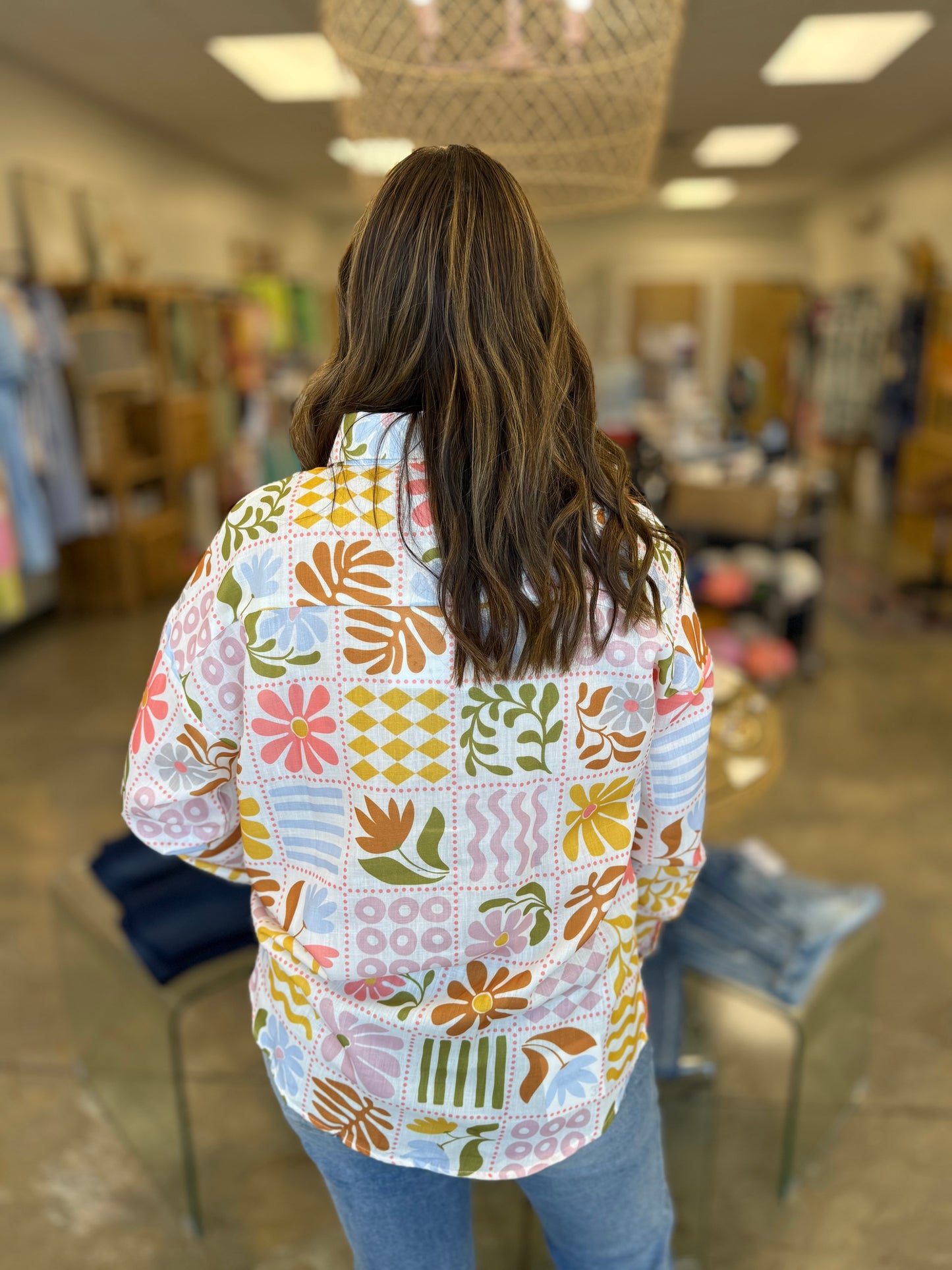 Speaking Greek Button Down Shirt
