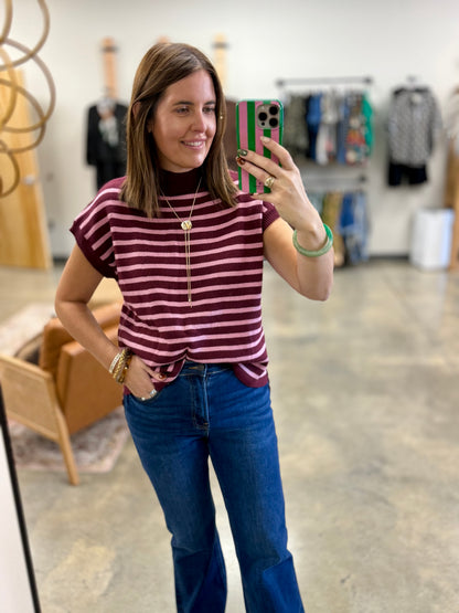 The Mckenzie Mock Neck Sweater