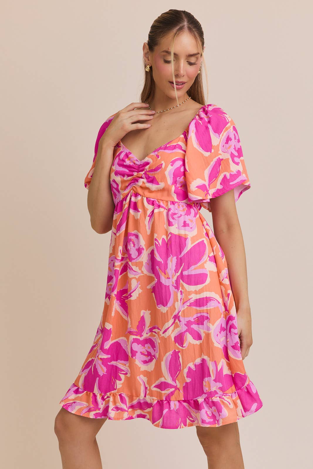 Pink In The Tropics Dress