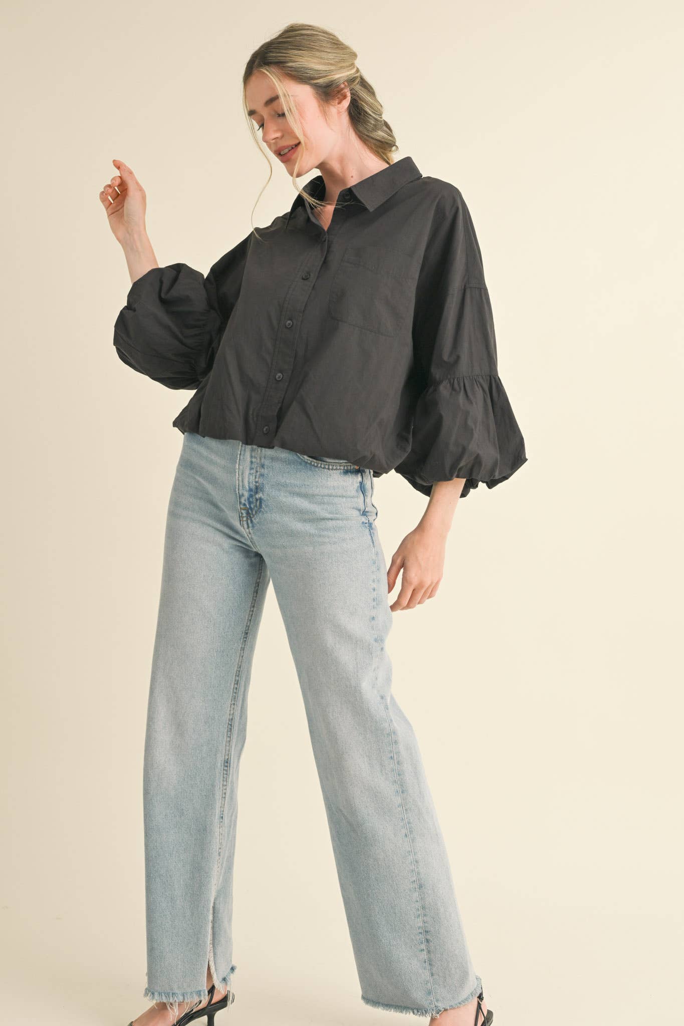 The Abby Button Down Blouse