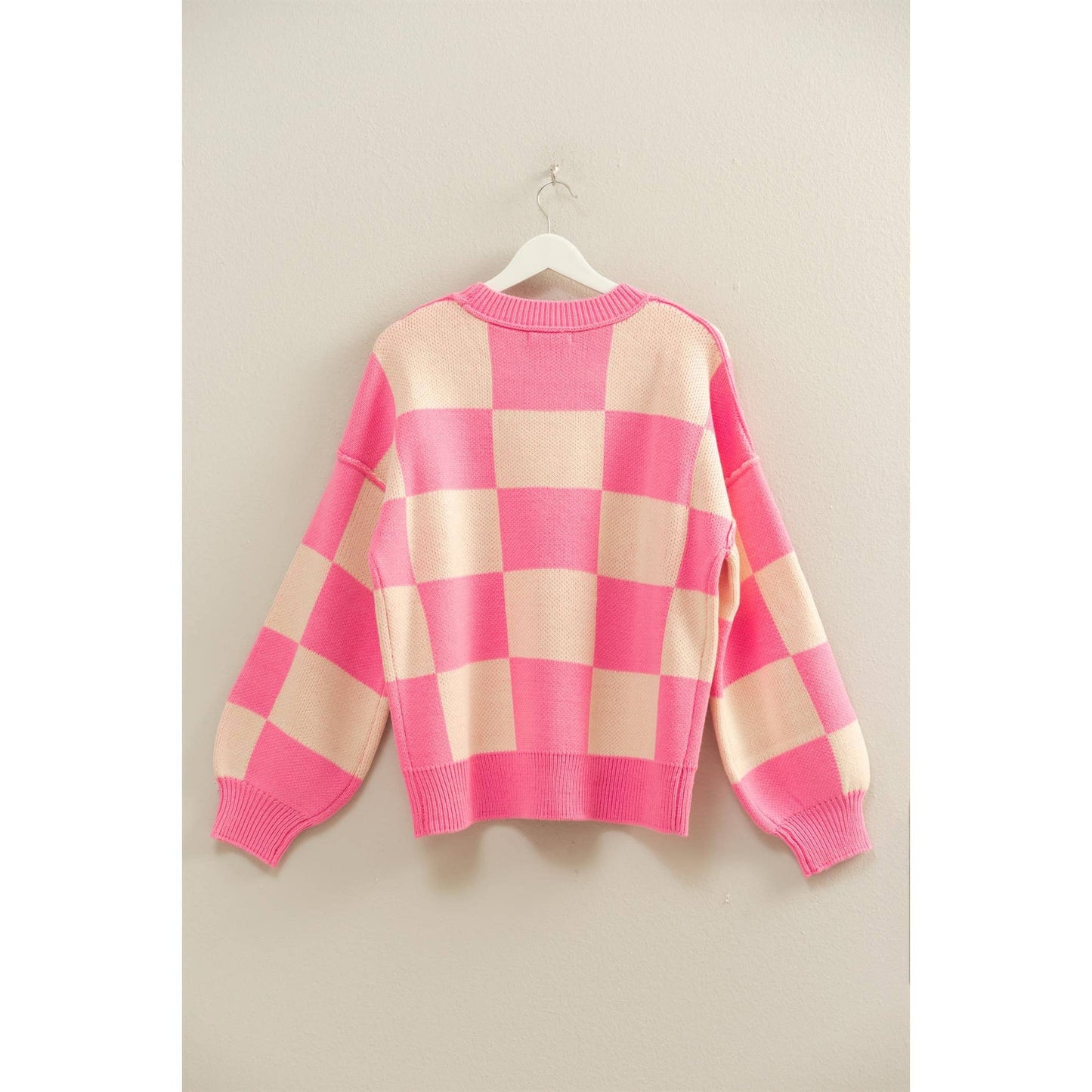 The Checkmate Pinky Sweater