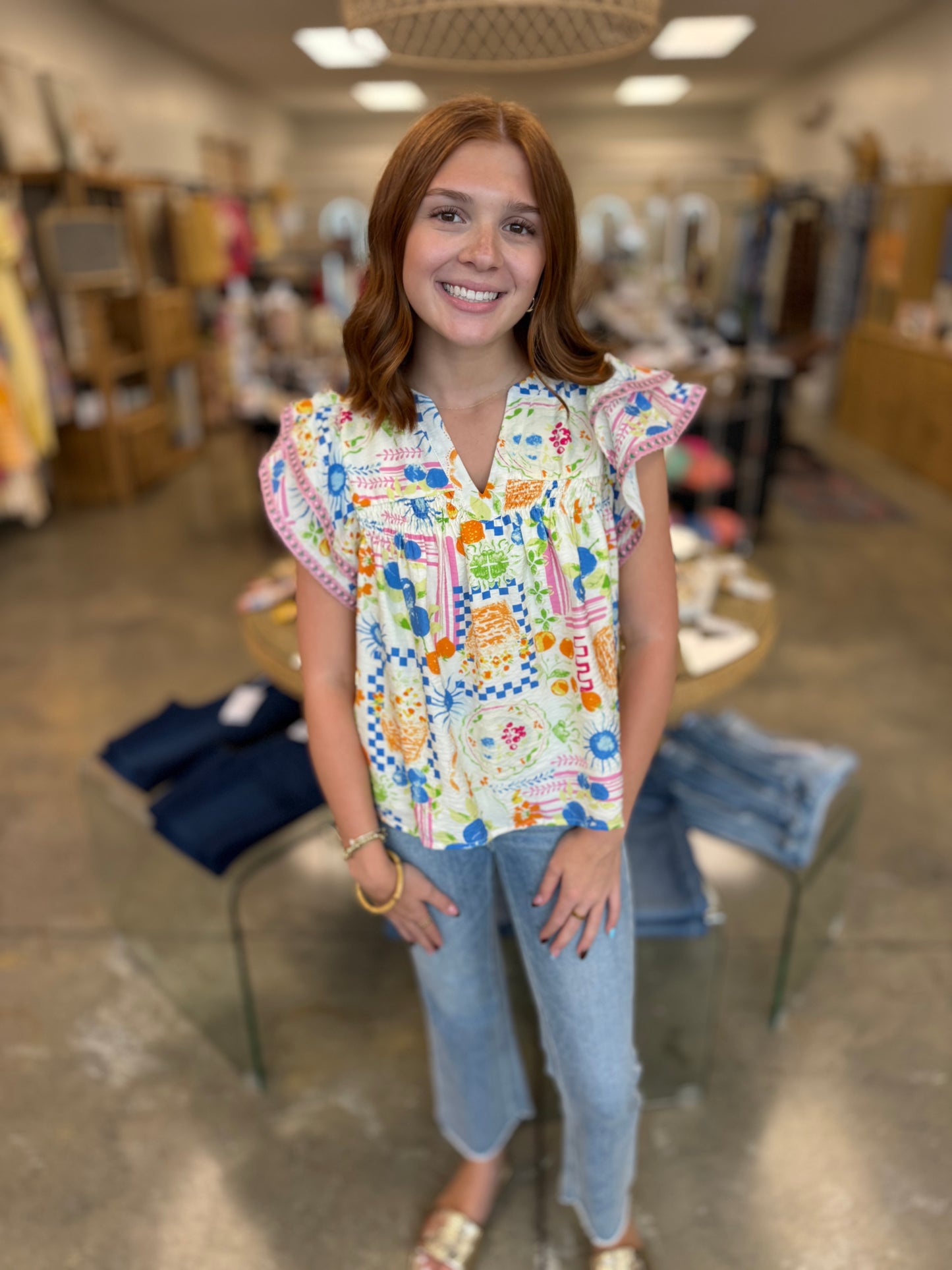 Summer is on my mind Blouse