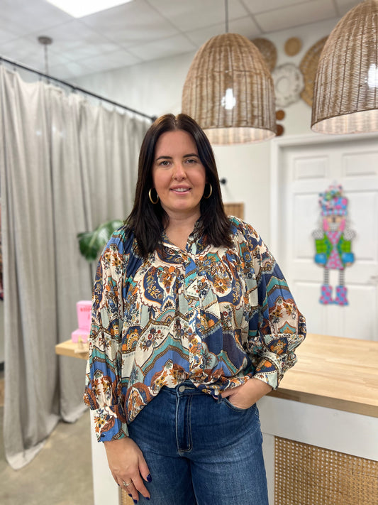 The World Traveler Blouse