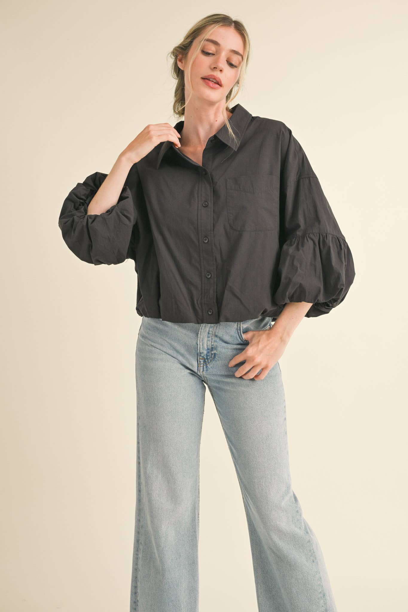 The Abby Button Down Blouse