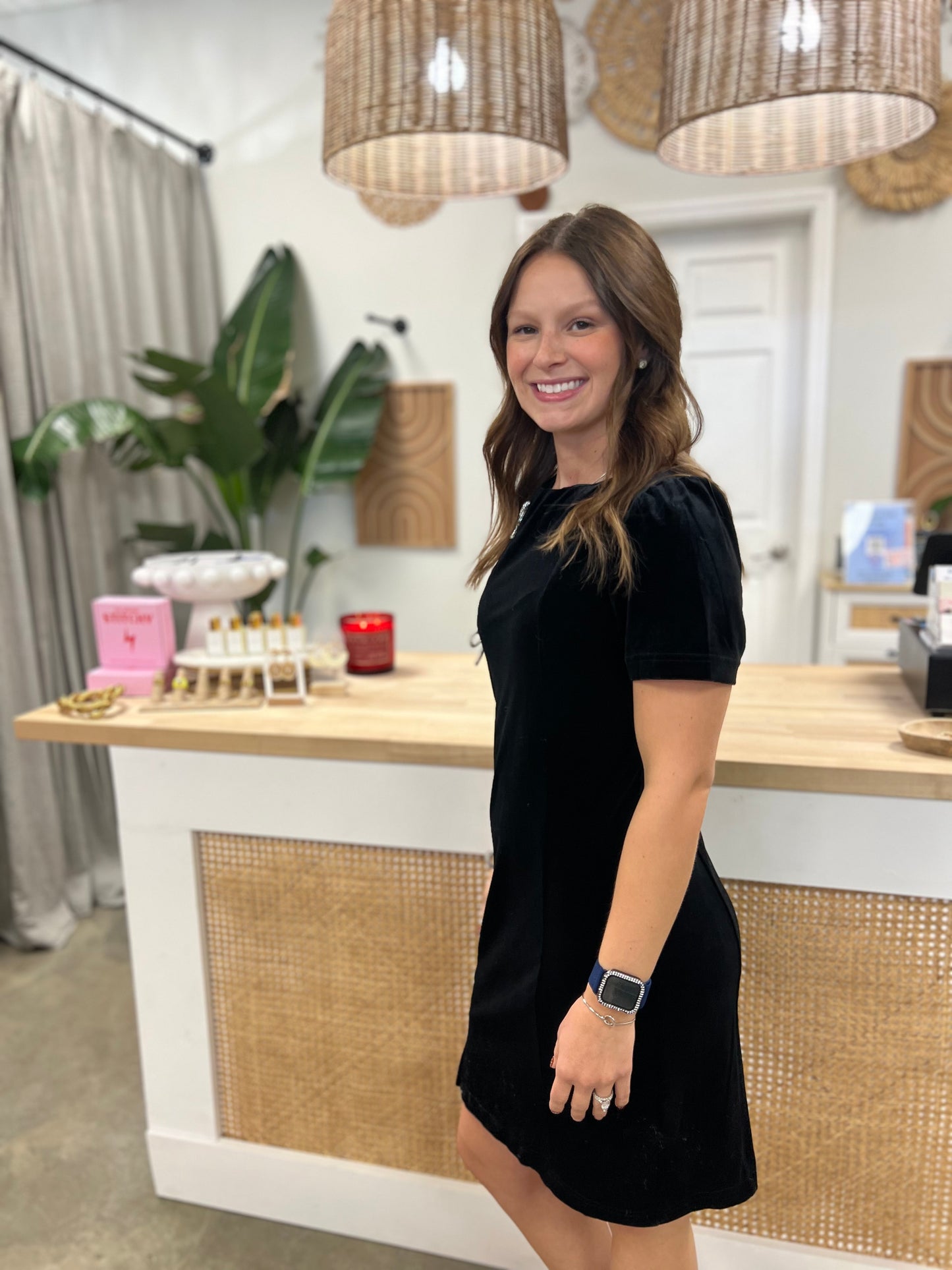 Classy and Blingy Mini Dress