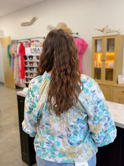 Water Color and Hues Blouse