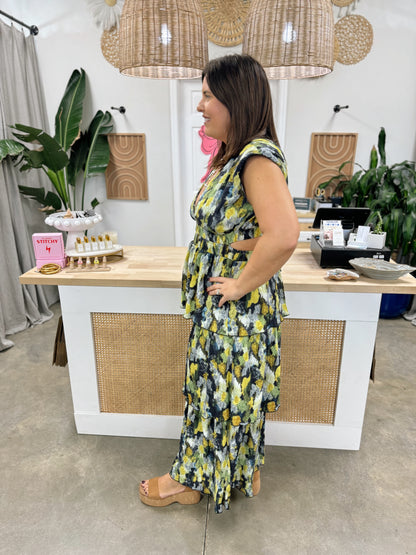 Fall At Dusk Wedding Guest Dress