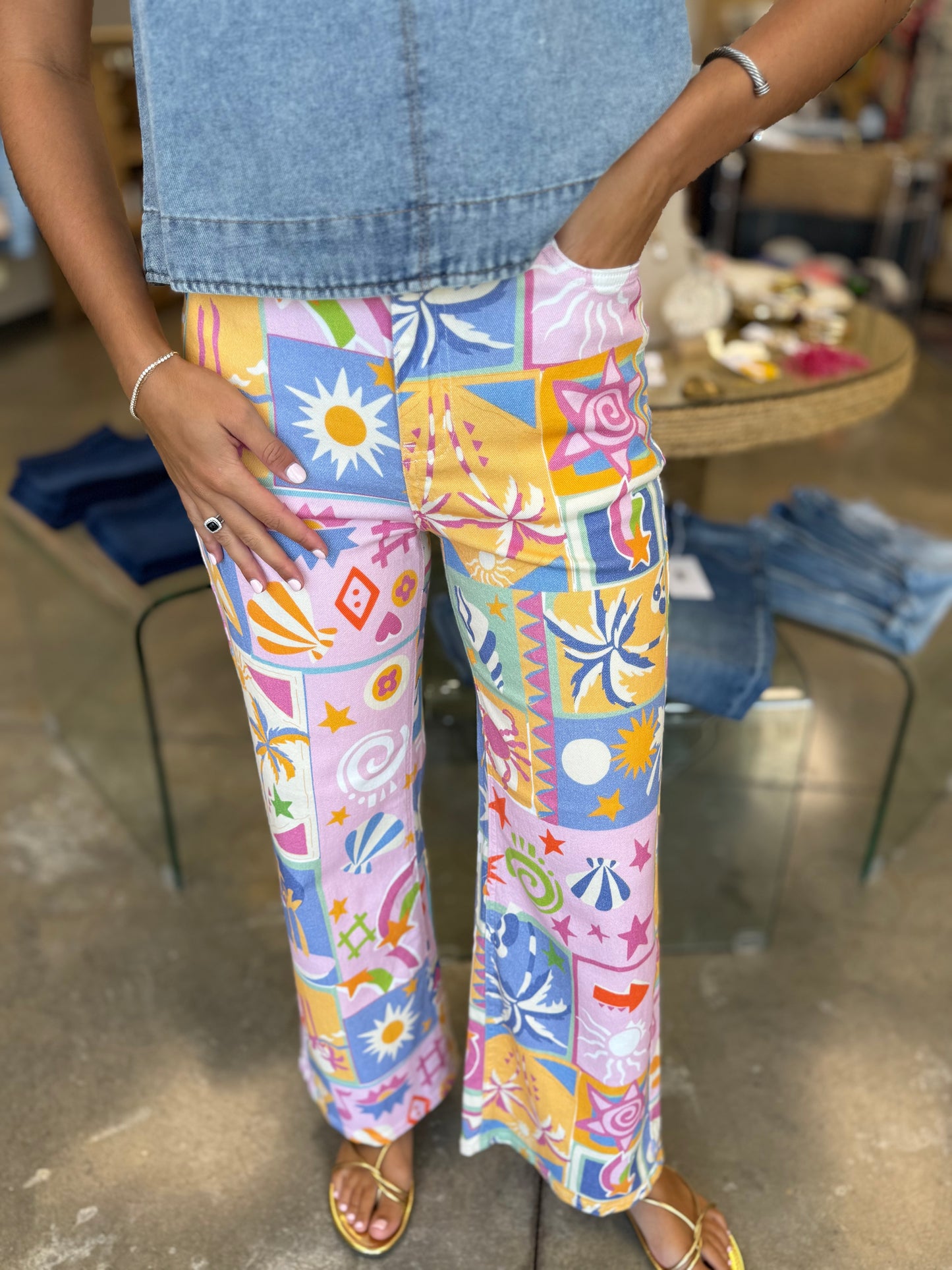 The Summer Patchwork Pants