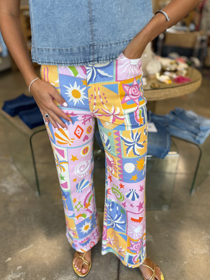 The Summer Patchwork Pants