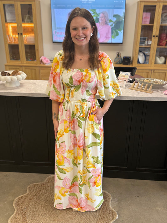 The Garden Party Maxi Dress