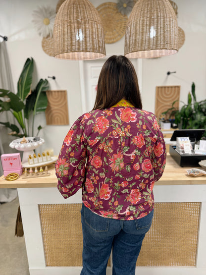 The Brooklyn Print Blouse