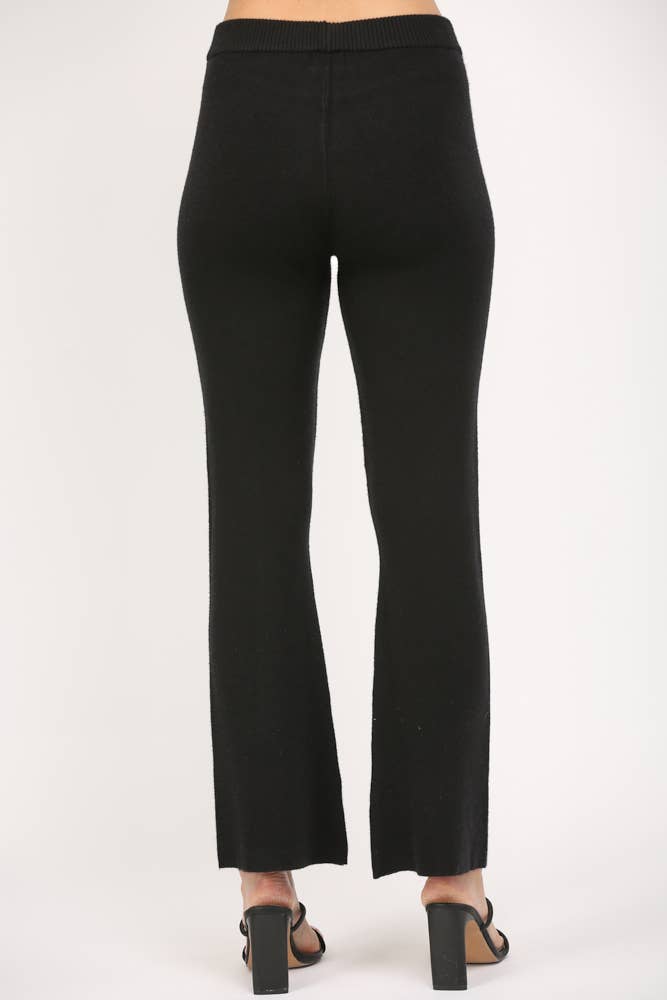 THE DEMI FLARE SWEATER PANTS